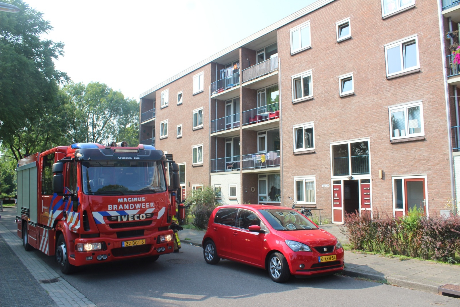 Brandje snel geblust