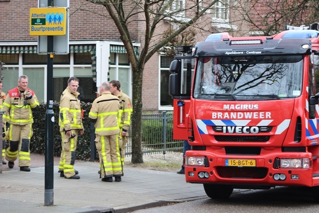 Woningbrand aan de Oranjelaan