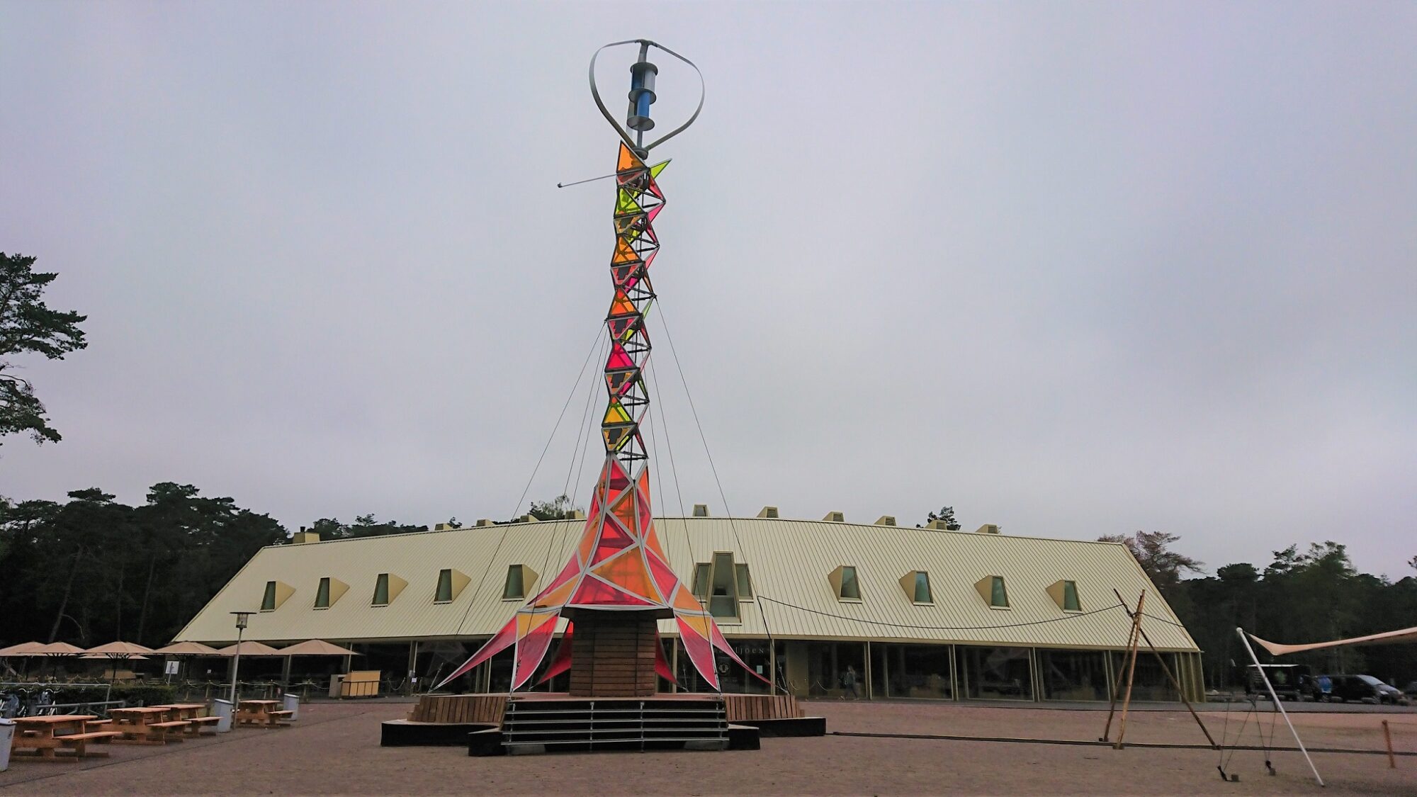 Groene energie van 21 meter hoog