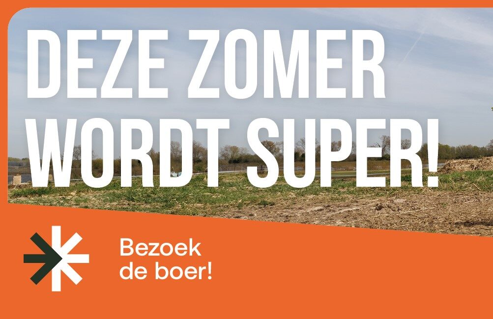 Proef lokale producten bij de boer in de buurt