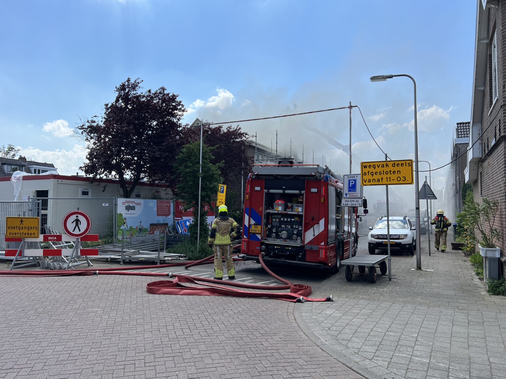 Uitslaande brand in Deventer snel onder controle