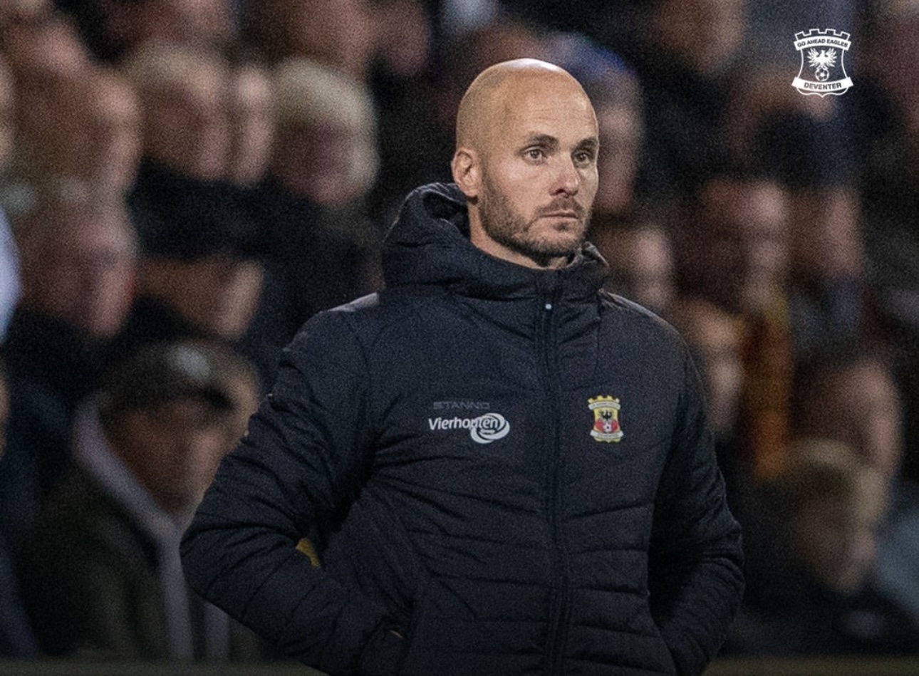 Paul Simonis nieuwe hoofdtrainer Go Ahead Eagles