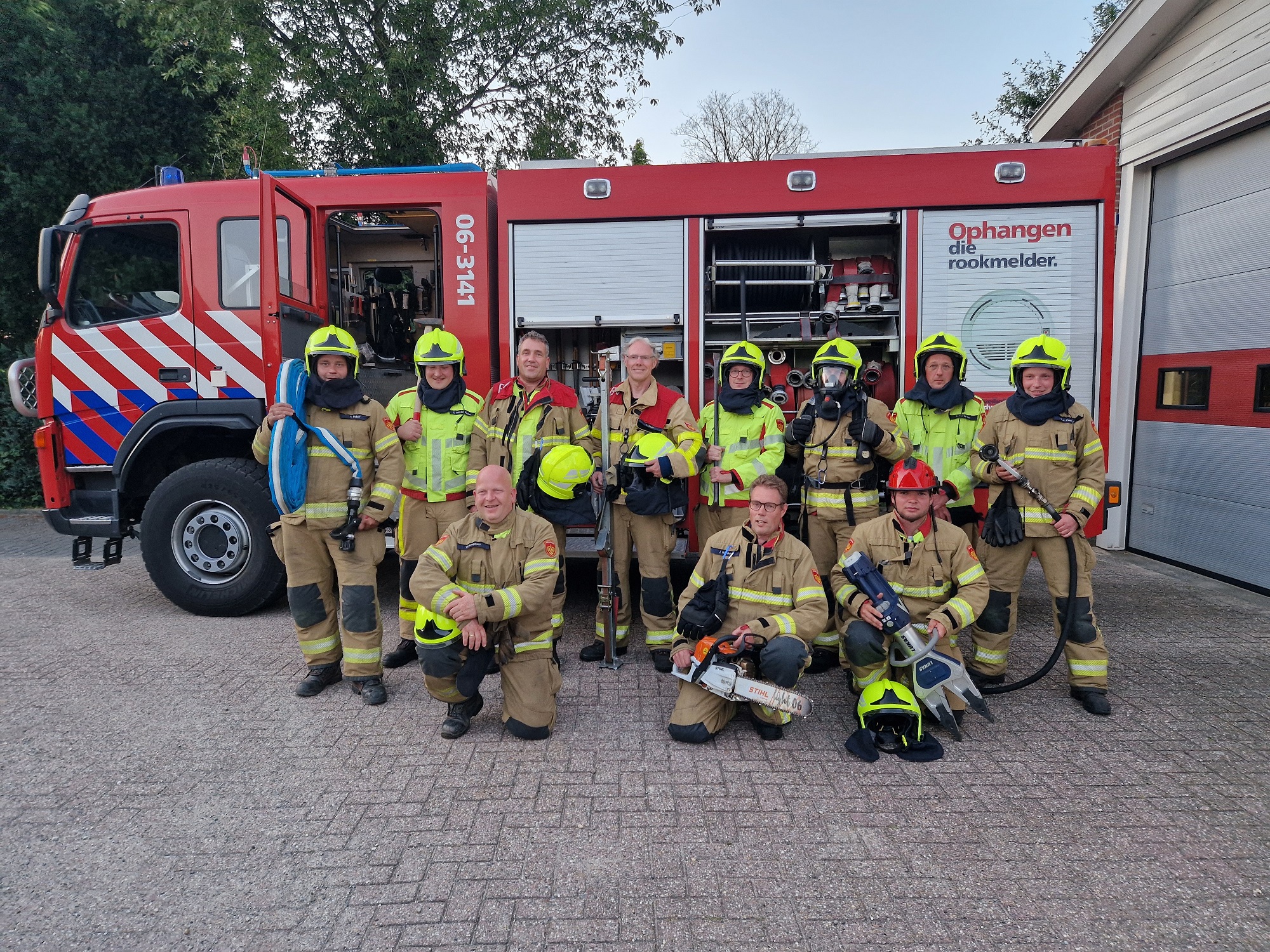 Brandweer Loenen heeft een brandende vraag voor inwoners