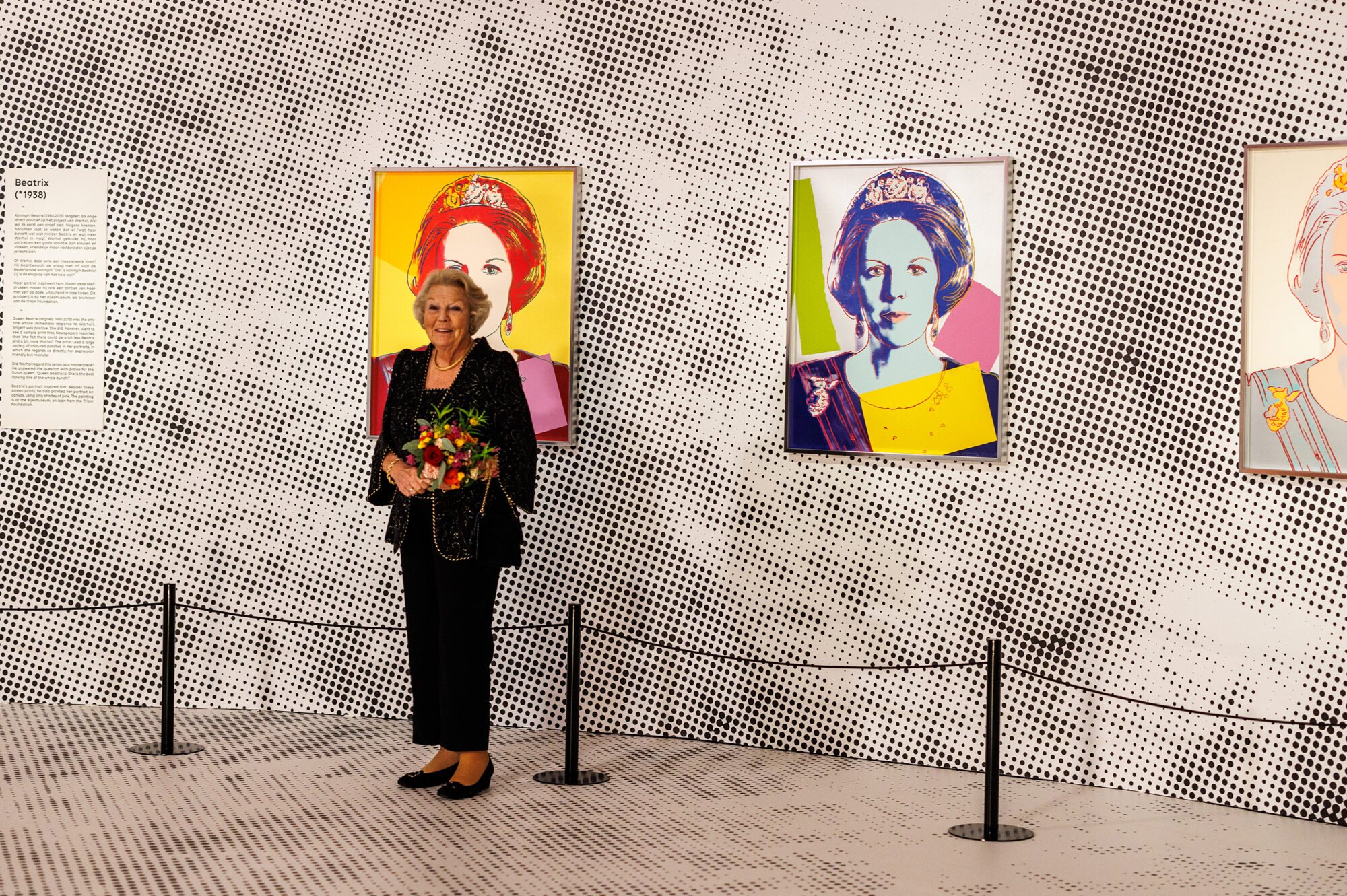 Eigenzinnige Warhol portretteert koninginnen in iconische Pop-art’