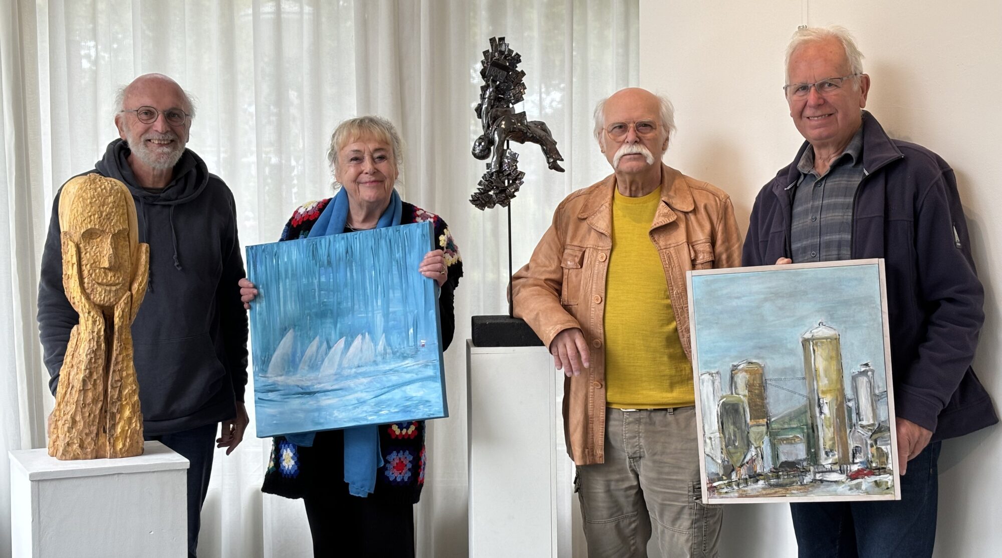 Verrassende expositie bij Kunstkring Voorst