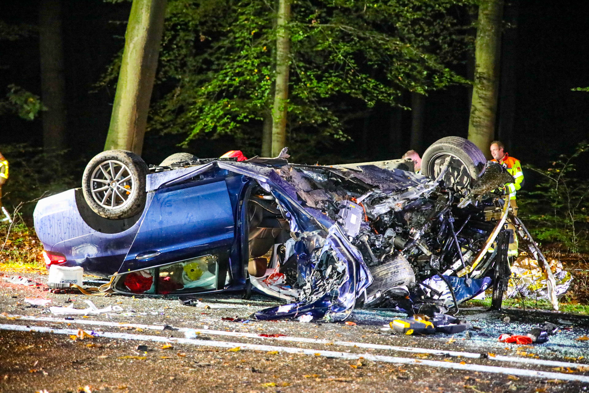 Ernstig ongeluk in Epe; twee zwaargewonden