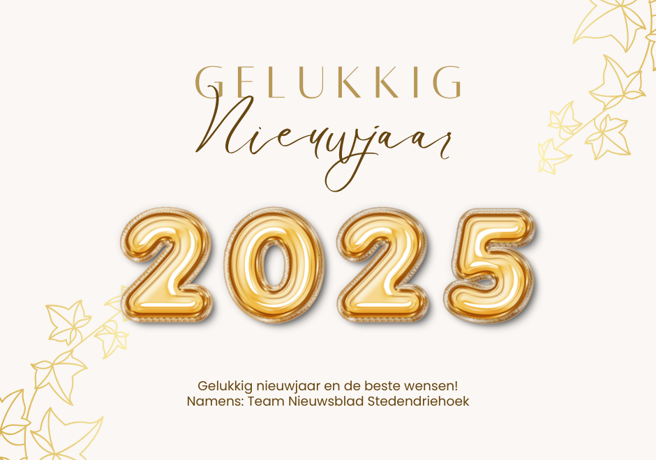 Gelukkig nieuwjaar!