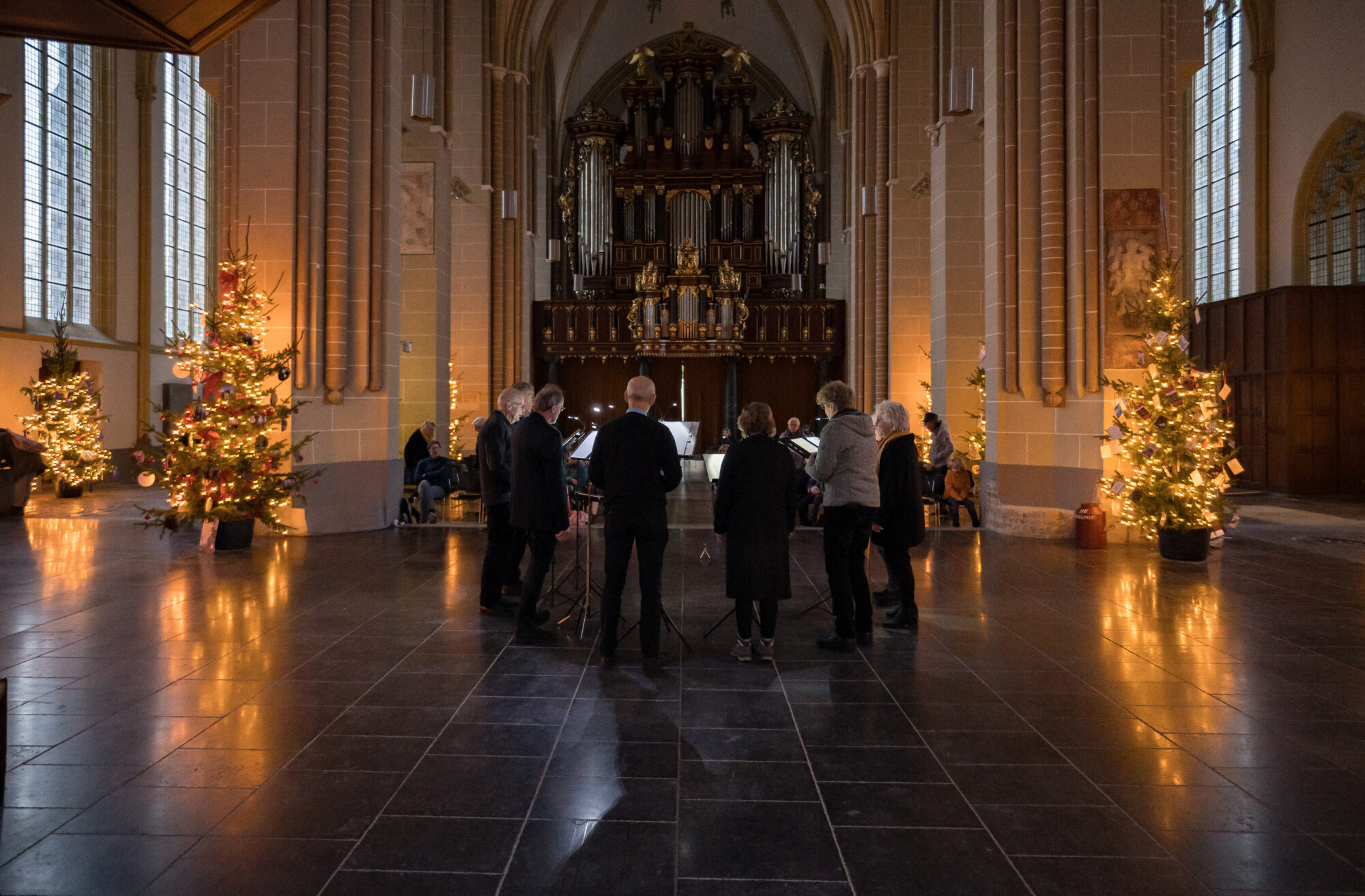 Kerstkraam tijdens Kerstfestival