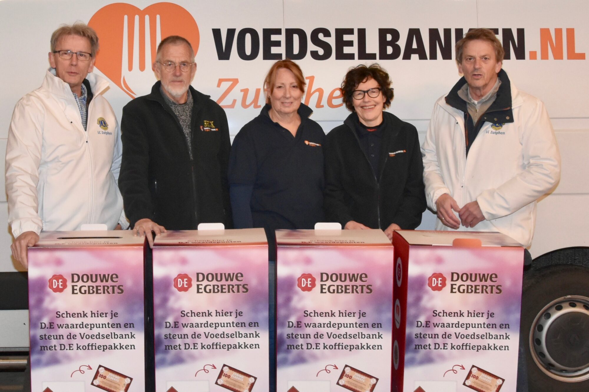 Koffiepunten voor de Voedselbank