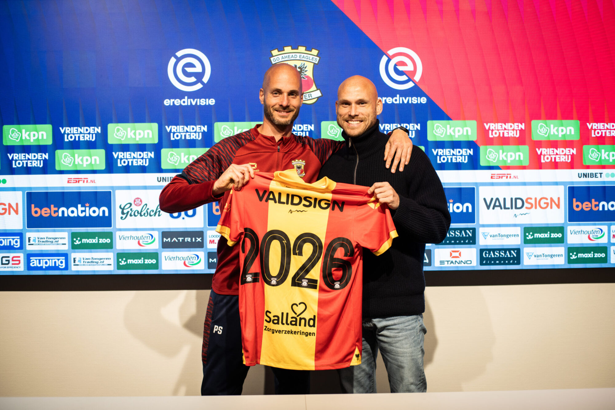 Gerrit Nauber langer bij Go Ahead Eagles