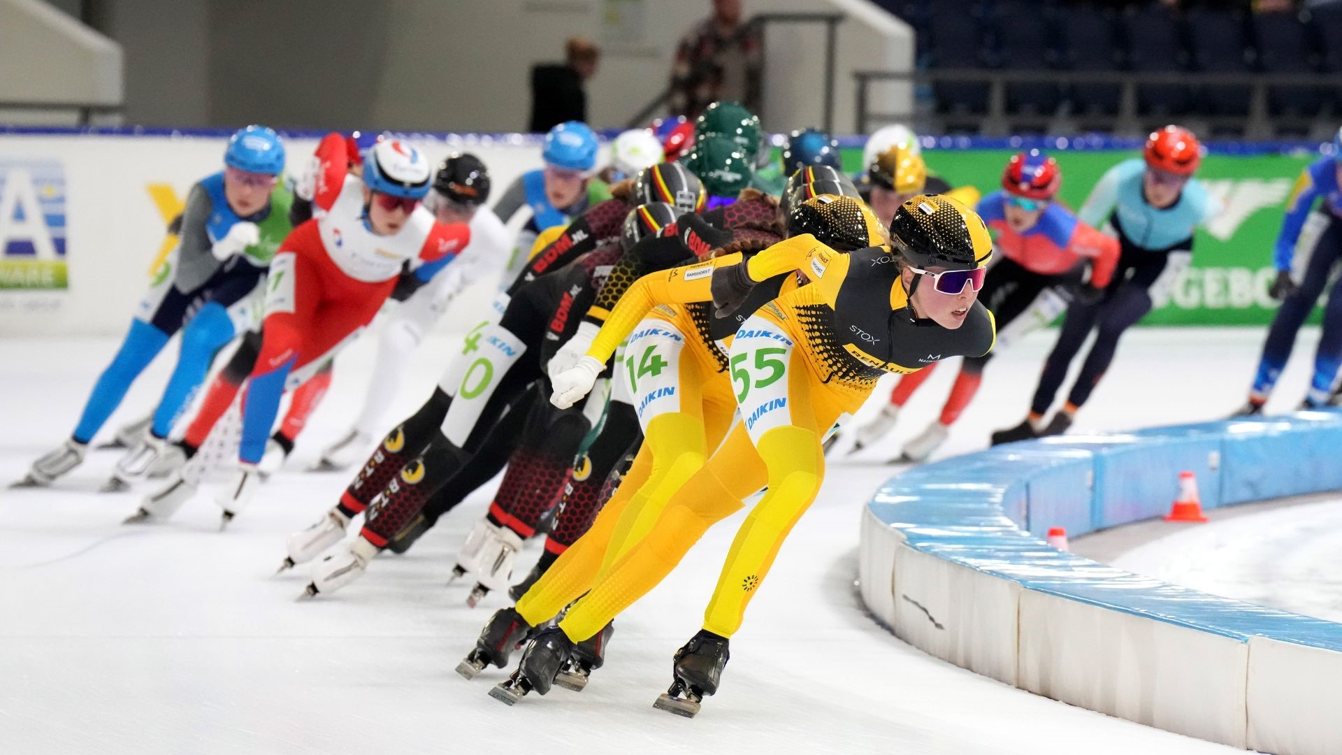 Marathon vol met topschaatsers